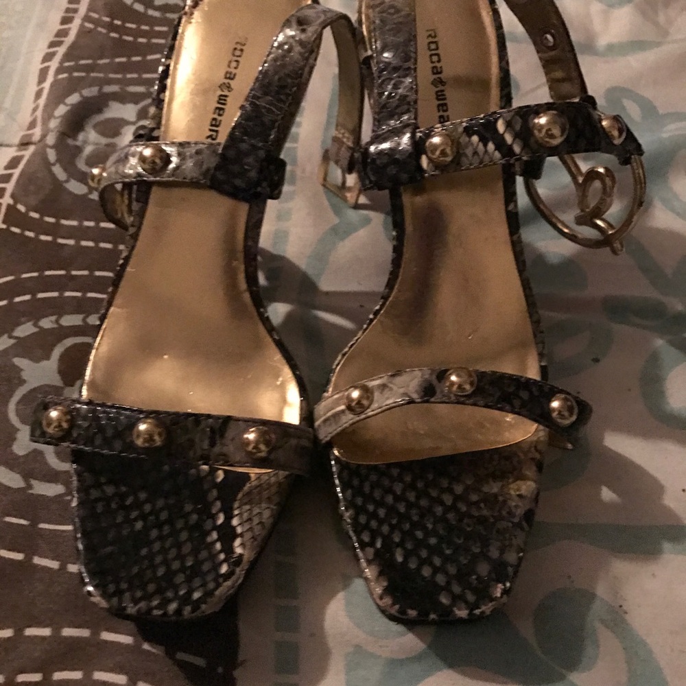 Snake skin Heels